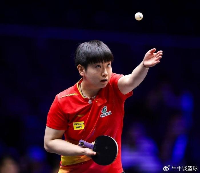 好险，孙颖莎被17岁非洲选手逼到墙角，又胜利大逃亡