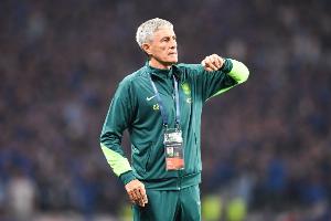 世俱杯下注-记者：今天下午，塞蒂恩携侯森出席国安足协杯赛前发布会